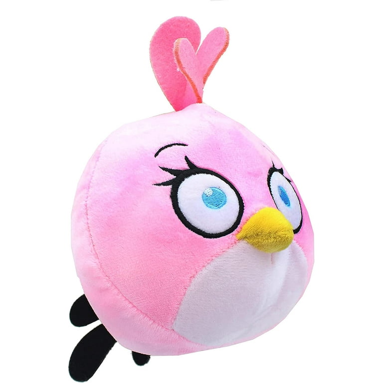 Angry Birds 7 Inch Plush Character Head Stella