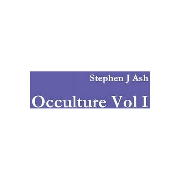 Occulture Vol I (Paperback)