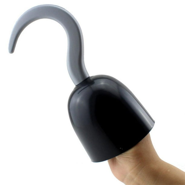 Ganchos Pirata, Mano de Gancho de Capitán Pirata de 21 cm, Accesorio de Disfraz de Pirata de plástico, Suministros para Fiesta Pirata