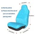 thumbnail image 3 of Fotbe Sky Blue Glitter Funda para Asiento de Auto con Estampado – Impermeable y Antisudor – Ajuste Universal, Lavable a Máquina, Antideslizante (1 Pieza), 3 of 5