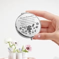thumbnail image 3 of Porte-clés Mei et Miroir de Poche Panda Rouge Cadeaux pour Fans de Mei Vous Êtes Plus Courageux Plus Fort Plus Intelligent Que Vous Ne le Pensez Mei Miroir Compact pour Femmes Filles (Mei Rouge), 3 of 7