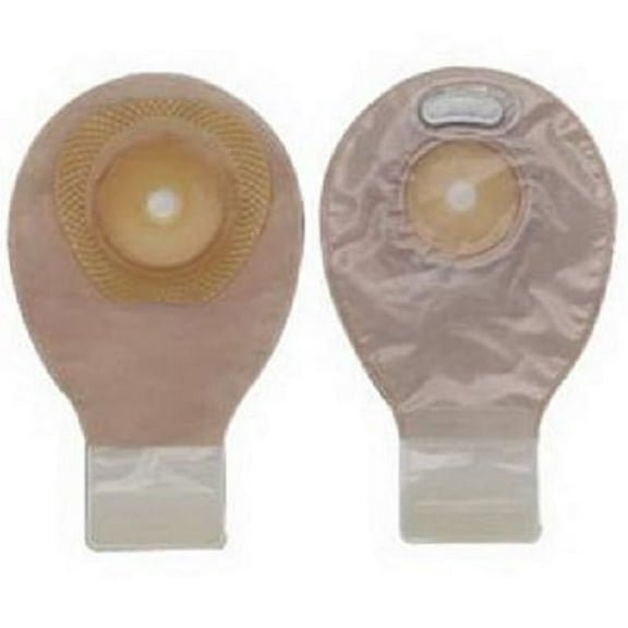 Premier 1-Piece Drainable Pouch Mini, Filter, Integrated Closure, Transparent, 7''L, 2-1/8'' Stoma Opening, Box of 20