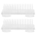 thumbnail image 1 of 2pcs Plastic Flower Arrangers Clear Flower Frogs Flower Holder Floral Arrangement Pin Holder, 1 of 7