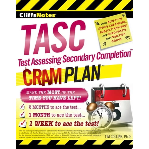 Pre-Owned Cliffsnotes Hiset Cram Plan (Paperback) 0544373308 9780544373303