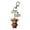 Multicolor K, variant on WSZZL Highlands Cow Keychain, Inspirational Hanging Charm With Still Standing Tall Engraving, Silent Strength Reminder For Daily Motivation, Thoughtful Gift For Women Men