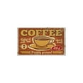 thumbnail image 2 of Coffee Mug Farmhouse Design Kitchen Rug Set Of 2,Kitchen Rugs Mats with Dirty Resistance,washable,Non-Slip,kitchen Mats 17.7x24+17.7x48inch, 2 of 7