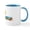 White/Blue Inside, variant on CafePress - Fripp Island Beach Design. Mug - 11 oz Ceramic Mug - Novelty Coffee Tea Cup