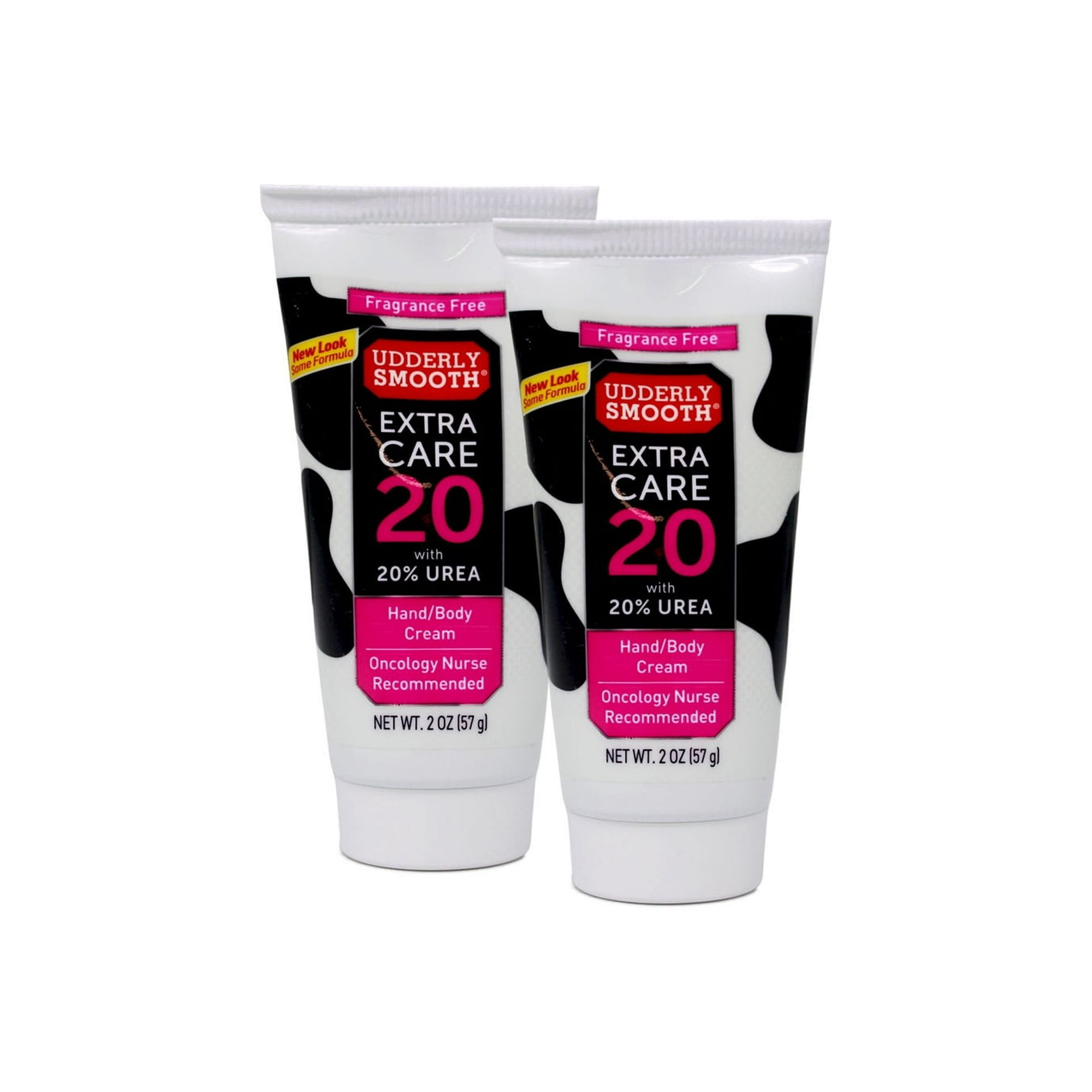 2 Pack Udderly Smooth Hand & Body Cream with 20% Urea, Replenishing - 2 oz Each