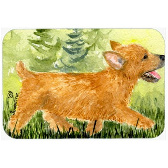 Caroline's Treasures SS8884LCB Norwich Terrier Glass Cutting Board Large, 12H x 16W, multicolor