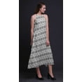 thumbnail image 2 of Bimba Tie-Dye Summer Holiday Party Halter Neck Beachwear Women BacklessÂ&nbsp;Dress-X-Small, 2 of 6