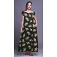 thumbnail image 2 of Bimba Pyjama pour Femmes Imprimé à Manches Courtes Longue Chemise de Nuit Tenue de Nuit pour Dames, 2 of 4