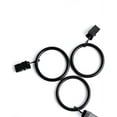 thumbnail image 3 of 60 Pack Rustproof Round Curtain Rings 1.26 Inch Inner Diameter Solid Steel Curtain Drape Sliding Eyelet Rings Drapery Rings Window Hardware Clip Rings, 3 of 5
