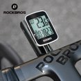 thumbnail image 5 of ROCKBROS R1 Series Cycling Speedometer GPS Bicycle Computer Bluetooth Supportive Riding Status Tracker/Indicator, 5 of 19