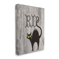 thumbnail image 4 of Stupell Industries RIP Halloween Cat Holiday Painting Gallery Wrapped Canvas Art Print Wall Art, 36 x 48, 4 of 8
