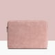thumbnail image 2 of Funda para computadora portátil de cuero, impermeable, bolsa para computadora portátil, cremallera, funda para computadora a prueba de golpes, rosa, 15.6 pulgadas Methold EL002886-03, 2 of 2