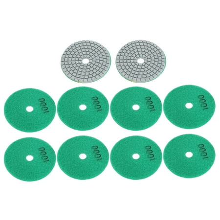 

3M Diamond Sanding Discs 3in Buffing & Polishing Pads for Marble Concrete & Stones 1000 Mesh - Durable Fine Polish Scratch Removal Surface Prep Tool Multipack for DIY & Professional Use