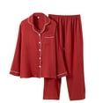 thumbnail image 4 of MEICHEN Pajamas for Women Set Womens Fuzzy Pajama Sets Warm Cozy Winter Sets Fleece Set Loose Comfy Ladies Plush Sleepwear Women's Loungewear, 4 of 4