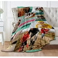 thumbnail image 5 of Customized Photo Collage Blanket-Wedding Blanket. Soft Fleece Throw Blanket, Personalized Picture Blanket. Gift for Wedding, Christmas, Birthday & Anniversary.(Photo Blanket- 07, 50" X 60") Blankets, 5 of 5