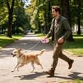 thumbnail image 5 of Tong Retractable Leash Lightweight Nylon Smooth Retracting Reflective Tape For Visibility Leash For Large Walking Running Parks, 5 of 5