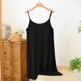 thumbnail image 3 of Women's Dress Chest Padded Nightgown Summer Thin V Neck Nightgown Cool Nightgowns Women Size Long plus Size Sleep Shirts Nightgown for Woman Button up Nightgowns for Women Soft Sleeping T Shirts, 3 of 6