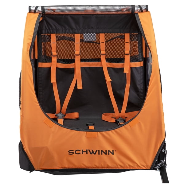 schwinn springbrook two-passenger bicycle trailer/stroller Joyrider Child Bike Trailer and Coupler Attachments for Instep and Schwinn Bike Trailers : Sports & Outdoors Schwinn Bike Trailer, Springbrook (1