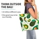 thumbnail image 2 of Disketp Green Avocado Bolsa Tote Estampada para Mujer, Bolso de Hombro y de Mano para Compras y Viajes, 2 of 8