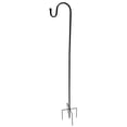 thumbnail image 3 of Shepherd's Hooks, 4Pack Shepherd Hook Made of Metal for Outdoor Bird Feeders Hanger, Solar Lights, Christmas Lights, 3 of 5