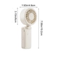 thumbnail image 3 of EGNMCR Fan, Ceiling Fan, Desk Fan, Portable Fan Portable Handheld Fan Rechargeable Personals Mini Fan With USB Charging For Outdoor Travel Commute Office Plastic fan, 3 of 9