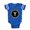 Royal Blue, variant on CafePress - Monogram Medallion Y - Cute Infant Baby Football Bodysuit