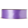 thumbnail image 3 of Offray Ribbon, Delphinium Purple 7/8 inch Single Face Satin Polyester Ribbon, 18 feet, 3 of 8