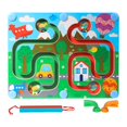 thumbnail image 2 of Laberinto puzzle Educación Rompecabezas Juguetes Laberinto Aprendizaje Juegos de Tablero de Laberinto para Niños Niño Niños B CUTICAT Tablero de equilibrio laberinto, 2 of 8