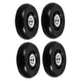 thumbnail image 4 of GOOHOCHY  4 Pcs Travel Luggage Universal Wheel Replacement Wheels Caster Suitcase Shopping Black, 4 of 8
