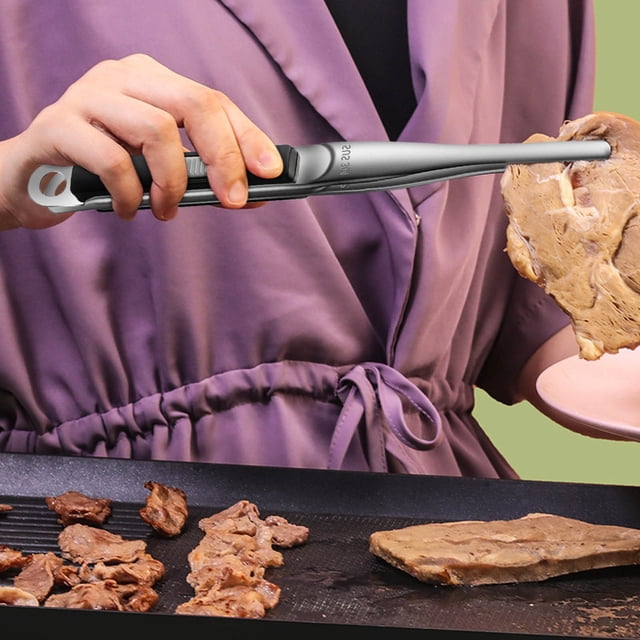Pinzas de cocina de acero inoxidable con clip de bloqueo | Pinzas de 30 cm para barbacoa y cocina, para asar, hornear y servir | Pinzas multiusos para alimentos, para uso en interiores y exteriores