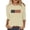 Beige, variant on MEICHEN 250 Anniversary USA Shirt Womens 250th 3/4 Sleeve Flag Graphic American Patriotic Wear Birthday T Shirt