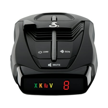 Cobra RAD 380 (01800008-1) Radar Detector - Next Gen Long Range Detection, LaserEye