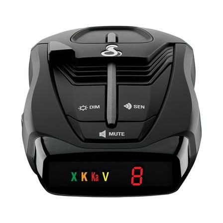 Cobra RAD 380 Laser Radar Detector – Long Range Detection, LaserEye Front & Rear Detection, IVT Filtering, Adjustable Sensitivity