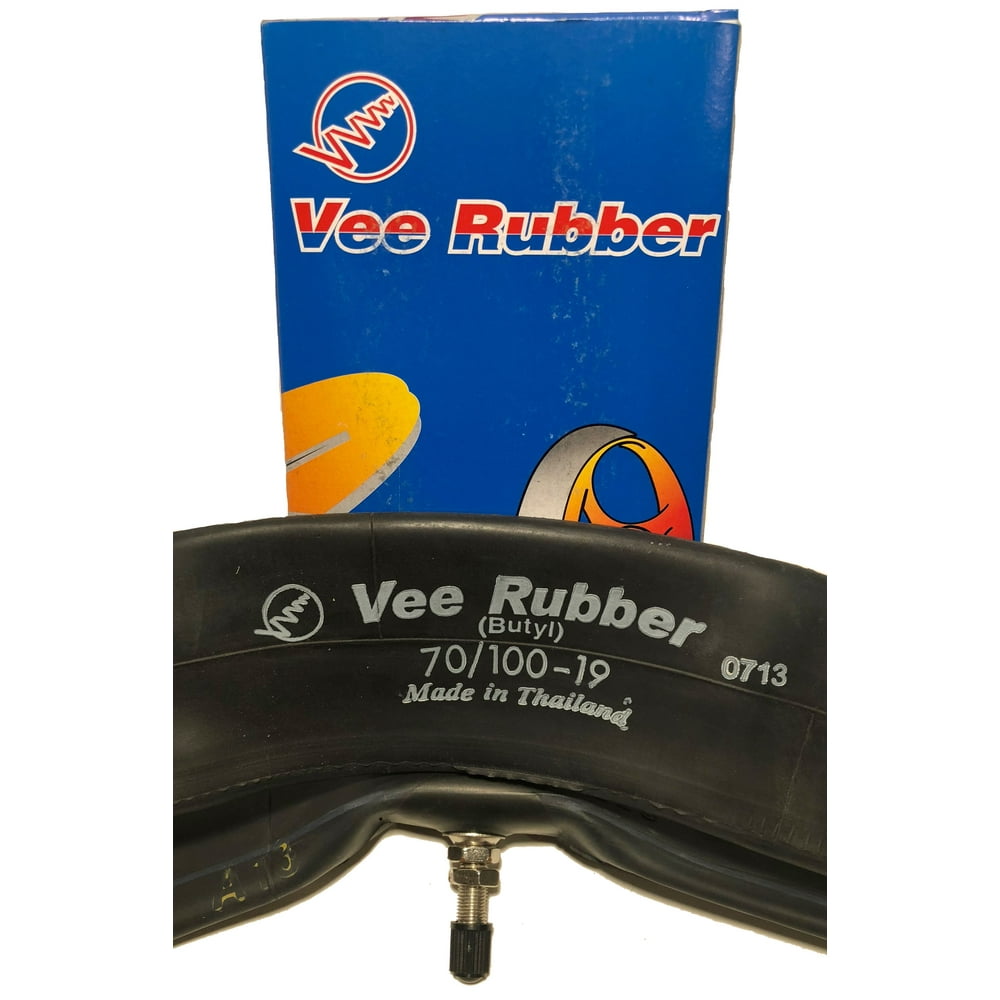 70/10019 Vee Rubber Motorcycle Inner Tube With a TR4 Valve Stem