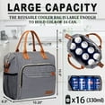 thumbnail image 2 of czcpp-Lunch Bags for Women- Boite a Lunch Reusable Adult Sac a Lunch, 2 of 4
