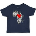 thumbnail image 3 of Inktastic Black History Month Ink Print African Heart Boys or Girls Baby T-Shirt, 3 of 5