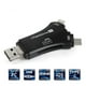 thumbnail image 1 of Lector de tarjetas SD 4 en 1 para iOS/Micro USB/USB Tipo C/USB para iOS y Android, smartphones, tabletas, tarjetas SD y Micro SD, PC, 1 of 8