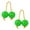 Green, variant on 2 Pairs of Aslatuas Rhythmic Kashaka Shaker - Classical African Hand Percussion