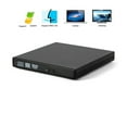thumbnail image 3 of Plastic PC CD Writer Portable USB Home Music Video Interface Indoor Outdoor Household DVD Driver Noise Cancelling Notebook Computer Player Black, 3 of 9