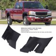 thumbnail image 3 of Black Air Inlet Grille Panel, 1 Pair Windshield Wiper Cowl End Panel Weather Proof 15946004  for Pickup, 3 of 7