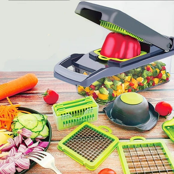 Rallador MYRVA Gris Utensilio de Cocina Cortar Rayar Fruta Verdura