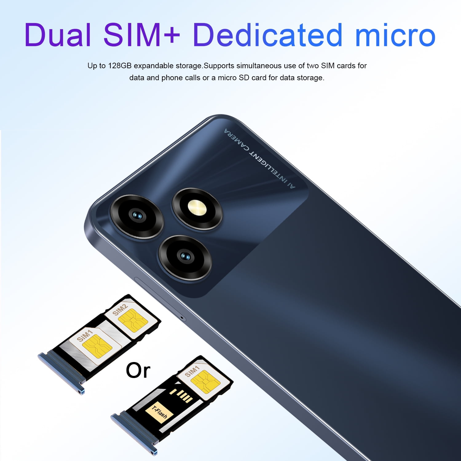 【極美品・国内未発売】Minimal Phone Onyx 6GB/128GB FOXIONO H91 Unlocked Smartphone | Android 14 | 8GB RAM +