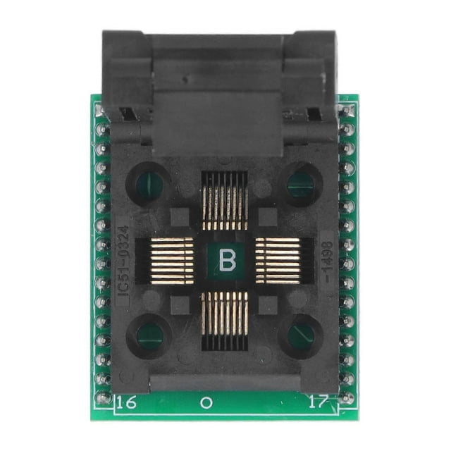 Prise de programmation TQFP32 QFP32 vers DIP32, pas de broche de 2,54 mm, prise de test pour bricolage