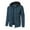 Blue, variant on HOMADLES Mens Full Zipper Hooded Jacket Cardigan Hood Athletic Jacket Slim Fit Running Hiking Thicken Warm Windbreaker Jackets for Men Blue L