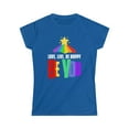 thumbnail image 4 of Be You Shirt LGBTQ Pride Rainbow Flag Lesbian Gay Pride Ally Womens T Shirts, 4 of 8