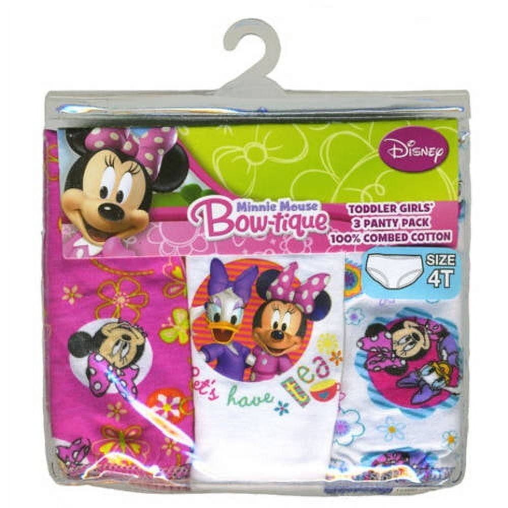 Minnie Mouse Pants Knickers - Design 2 - Pack of Three