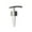 Silver H, variant on Giunmcul 304 Stainless Steel Soap Pump Liquid Lotion Dispenser Replacement Jar Tube Electroplated Brushed Nozzle Fit Standard Bottles Pump 105x50 mm Tube 140 mm 1 Set